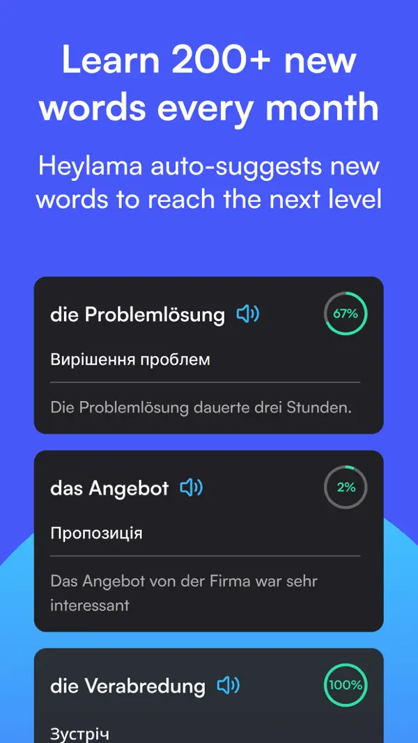Heylama AI – KI-Sprachlernen Screenshot 6