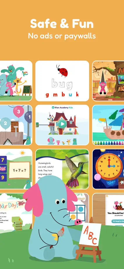 Khan Academy Kids, App Store screenshot 3