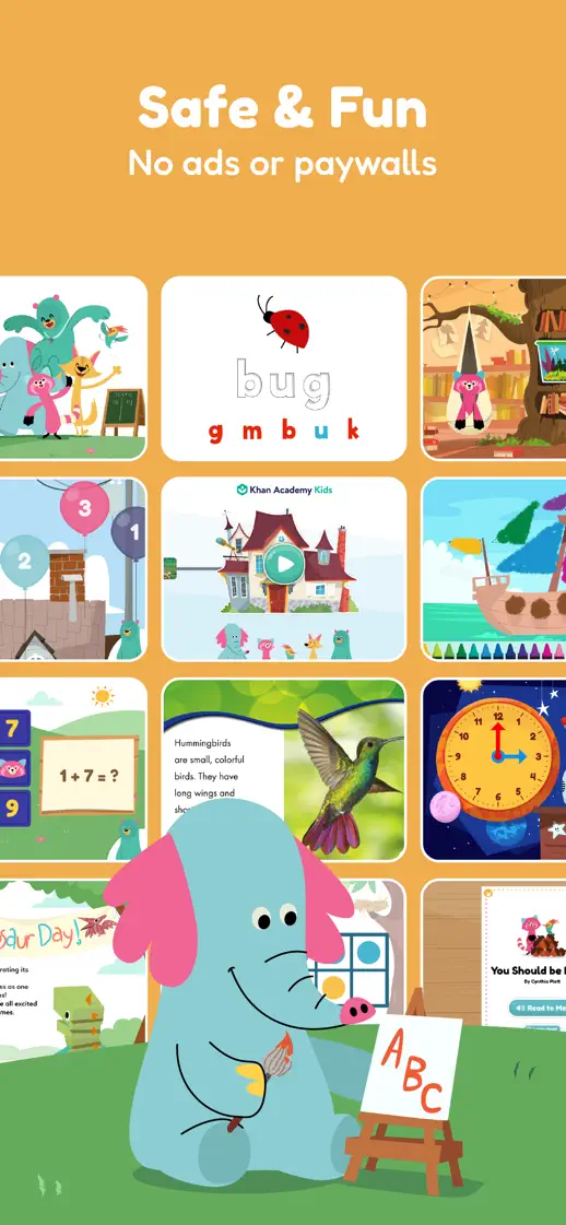 Khan Academy Kids, App Store screenshot 3