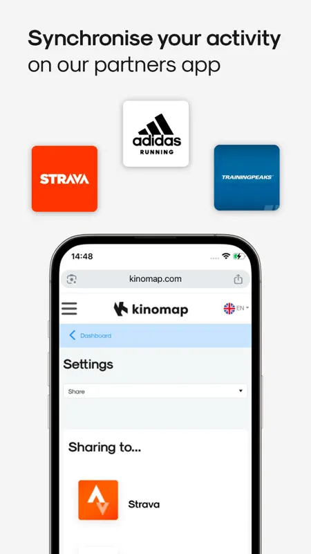 Kinomap: Bike, Run, Row screenshot 8 of 8