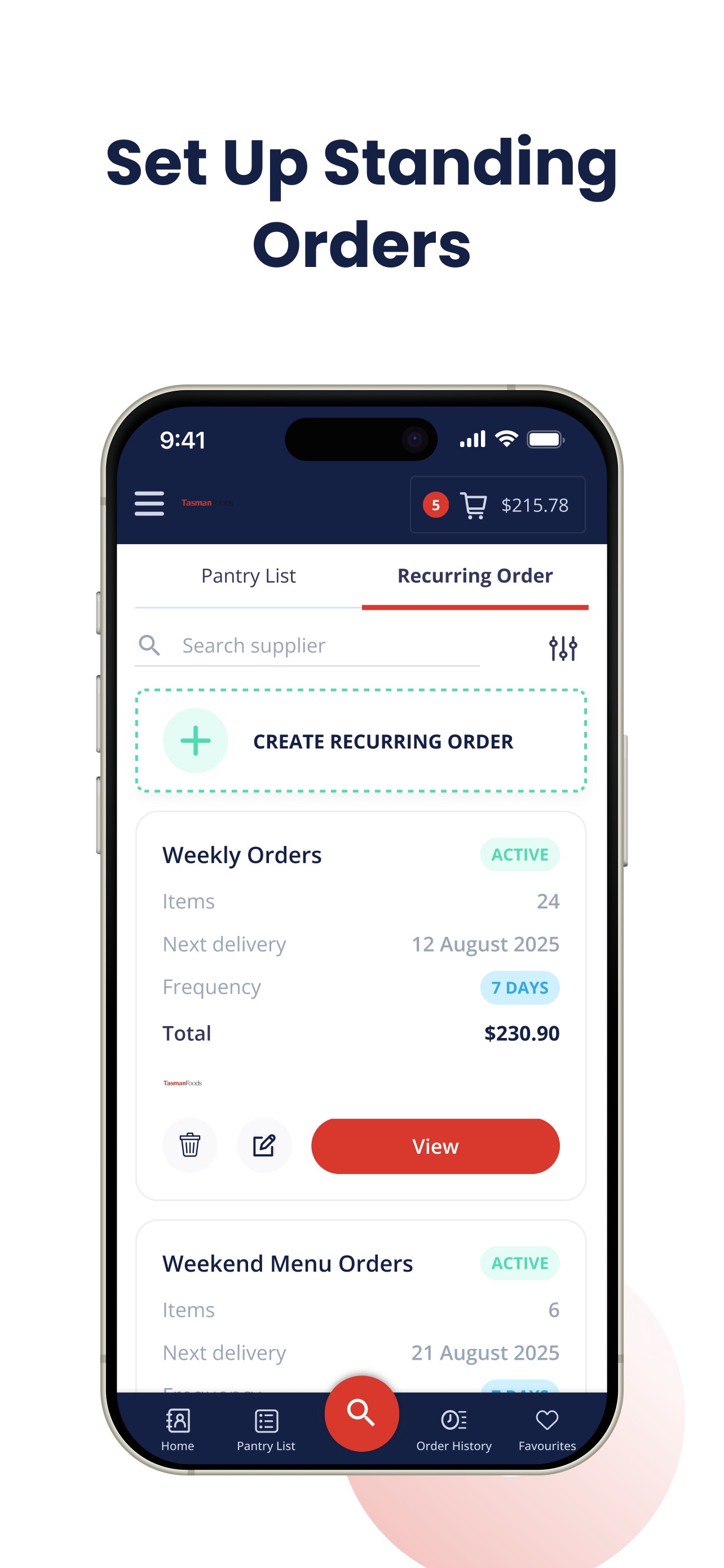 Screenshot 5 of Tasman Foods