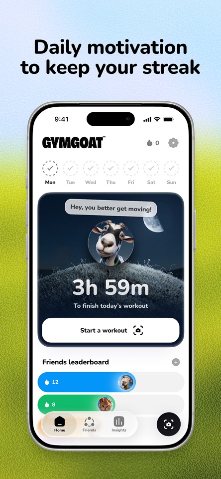 Gym Accountability - GymGoat screenshot 5