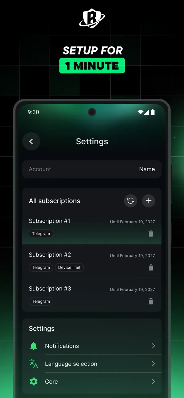 Screenshot #2 pour BHub client