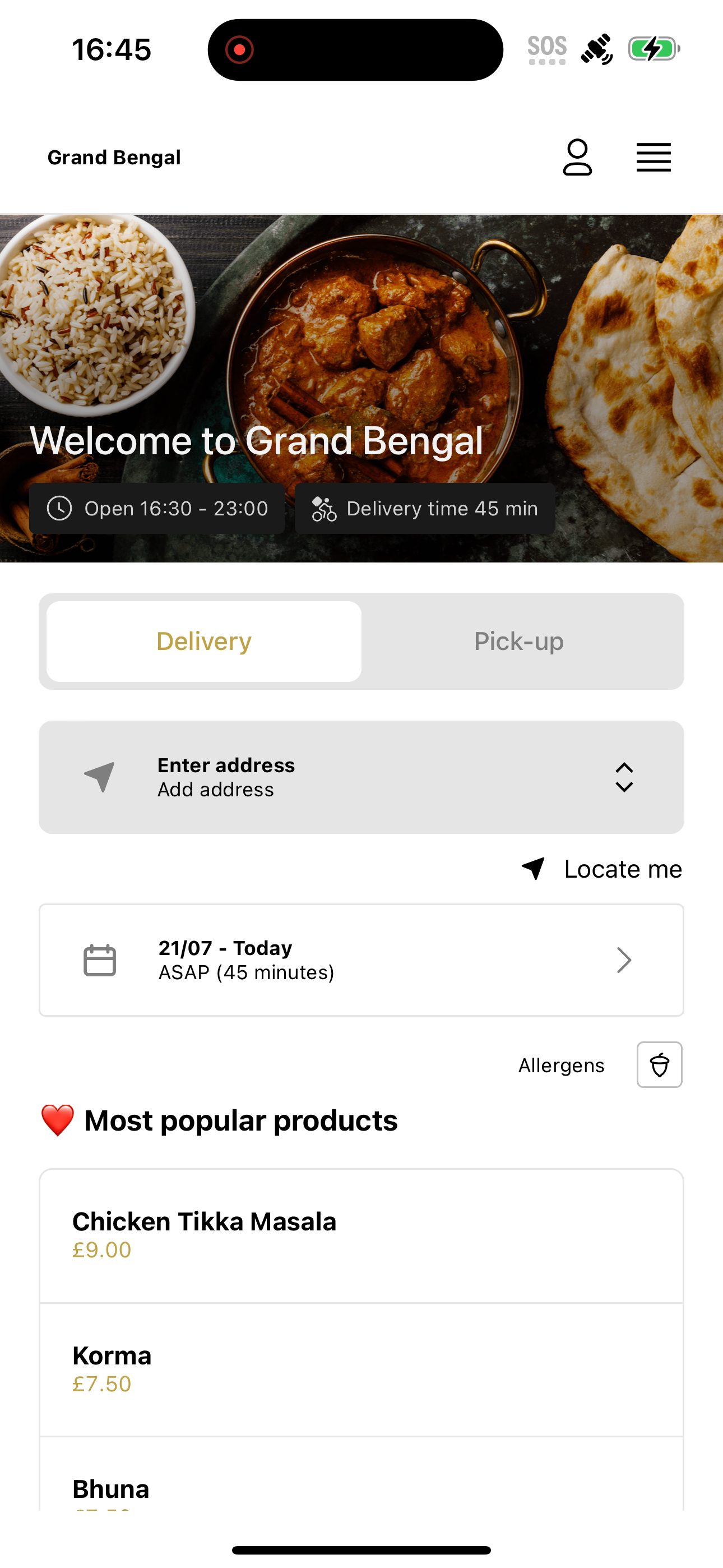 Grand Bengal UK screenshot 5