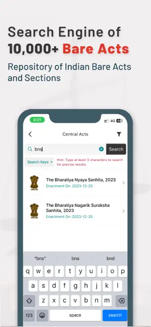 Court Book: Bare Acts & Laws screenshot 2
