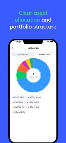 Holdy Crypto Portfolio Tracker Screenshot 3 of 7