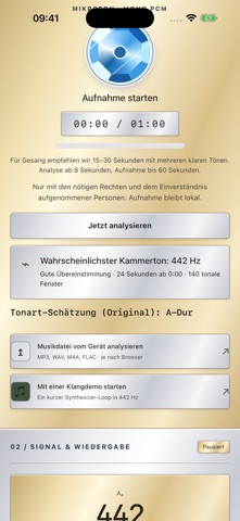 Tuning Analyzer Screenshot 1 of 2