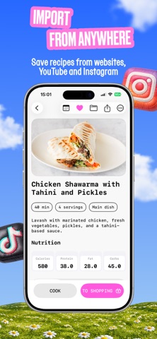 Dishday: Meal Planner, Recipes Screenshot 3 of 10