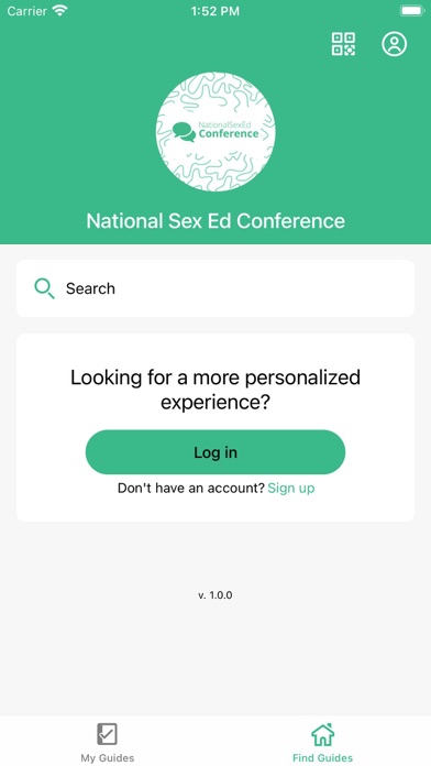 Screenshot #1 pour National Sex Ed Conference