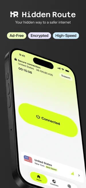 Hidden Route VPN screenshot 1