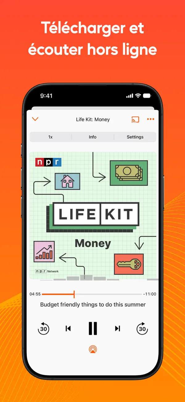Screenshot #3 pour Podcast Player - Video & RSS