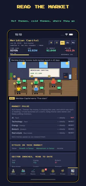 Investment Fund Tycoon screenshot 1