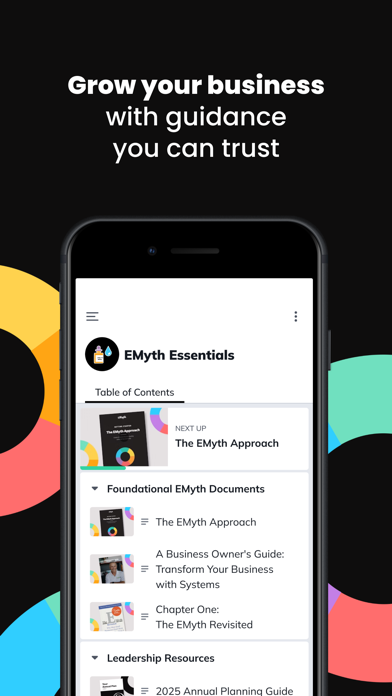 EMyth Connect Screenshot