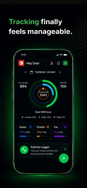 Fitzo Ai: Calorie Tracker screenshot 1