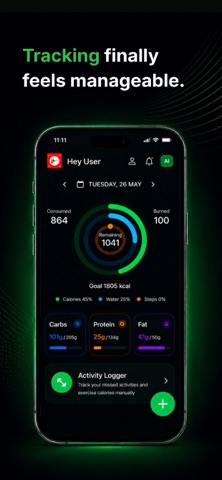 Fitzo Ai: Calorie Tracker Screenshot 1 of 6