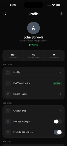 Monera wallet Screenshot 7 of 8