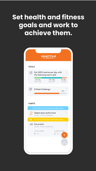 WhittleStrength iPhone screenshot 6 - Health & Fitness app