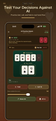Poker & Poker iPhone screenshot