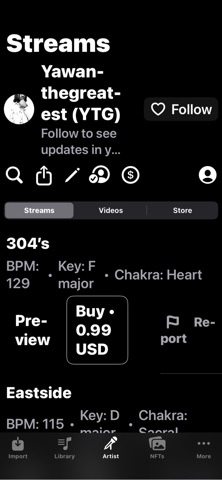 Healthy Music App Screenshot 4 of 7