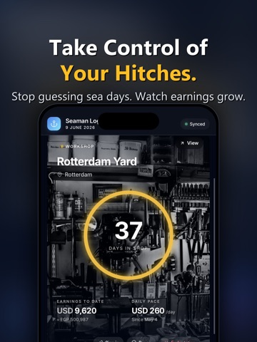 Seaman Log iPad screenshot