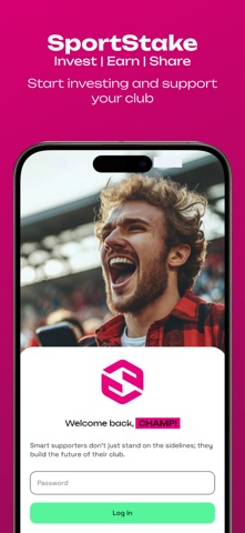 SportStake - Polkadot Wallet iPhone screenshot