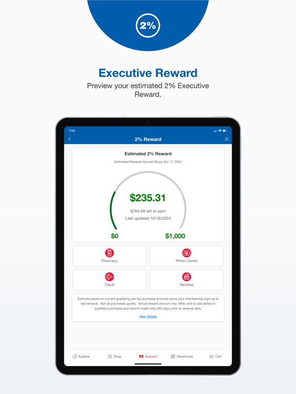 Costco iPad screenshot 5 - Shopping app