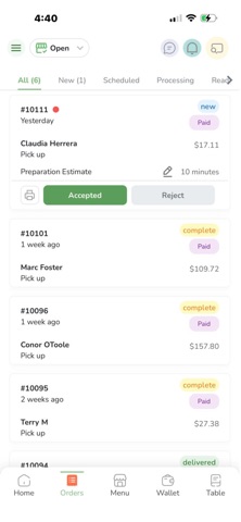 Menucheck - Restaurant Screenshot 2 of 3