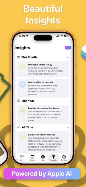 Reflect: Feelings Tracker screenshot 4