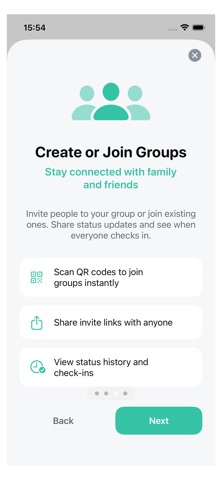 OKAY. Status & Check-In screenshot