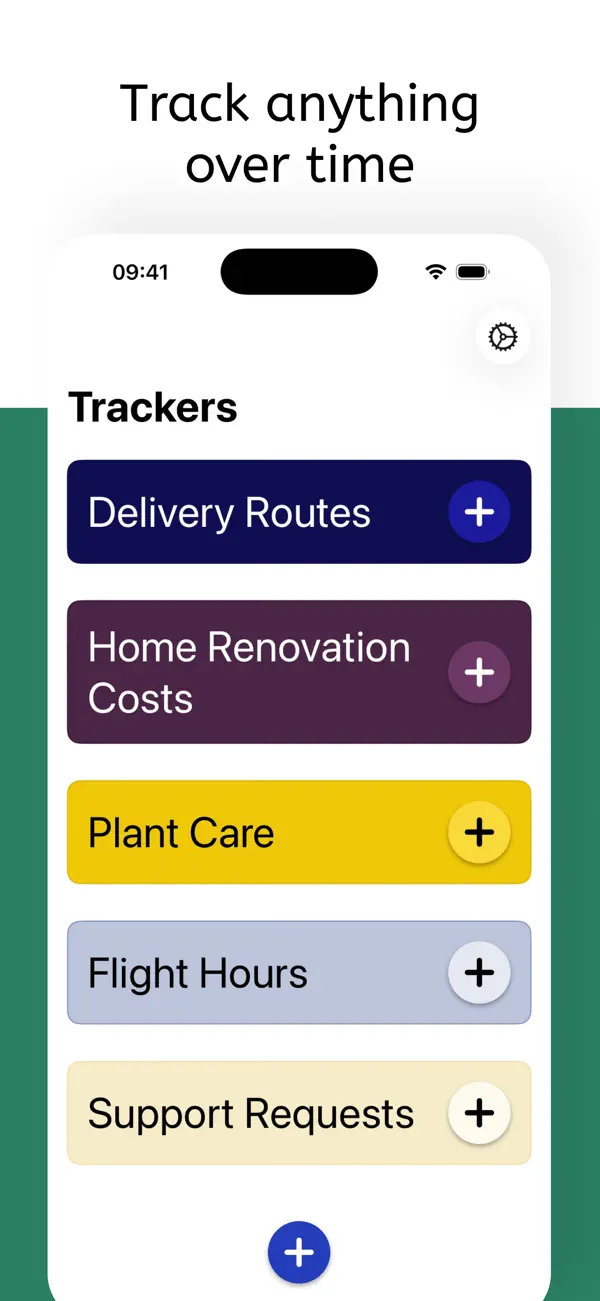 Screenshot #1 pour AnyLog - Track Anything