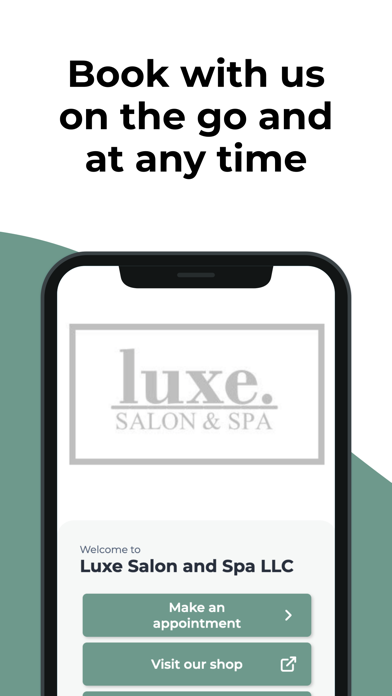 Luxe Salon and Spa iPhone screenshot 1 - Lifestyle app