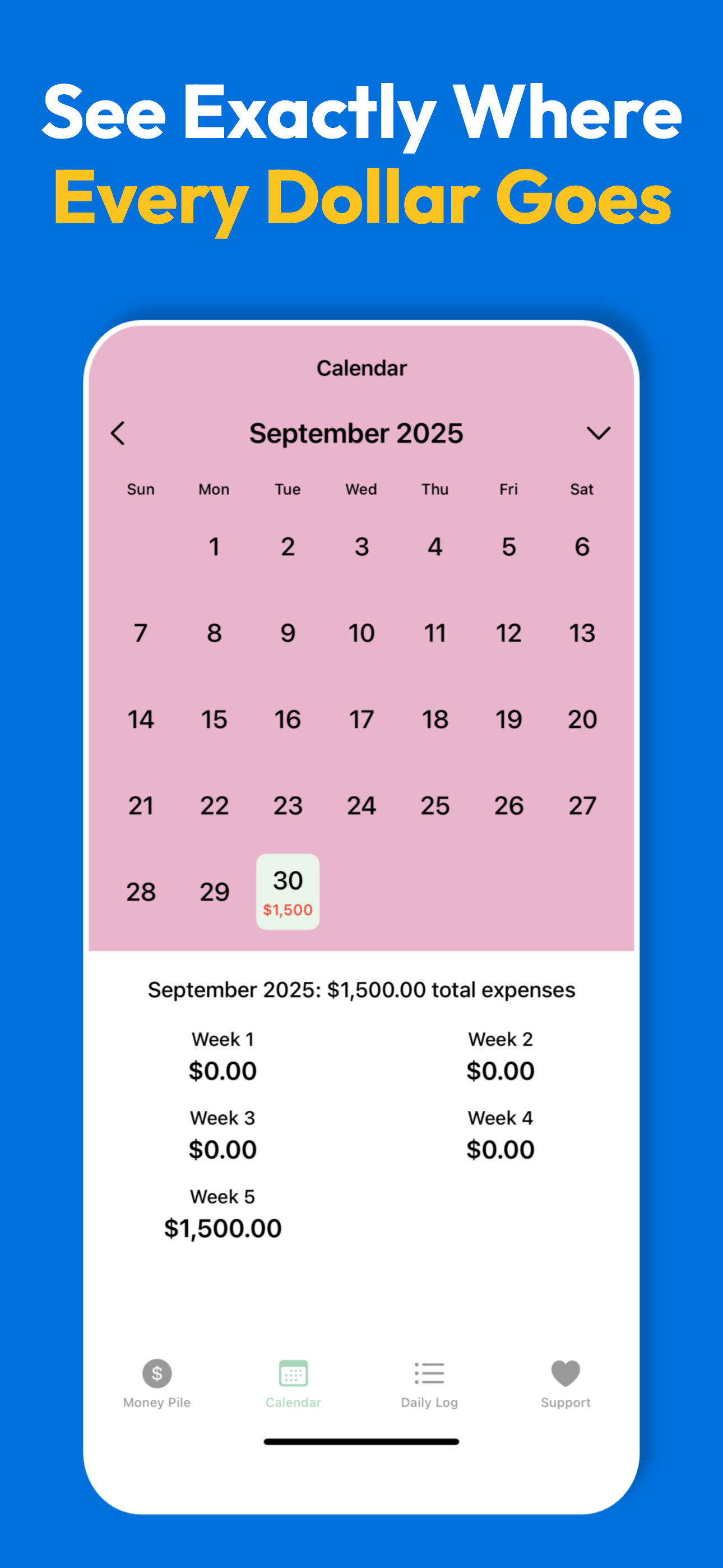 Money Tracker & Saver
