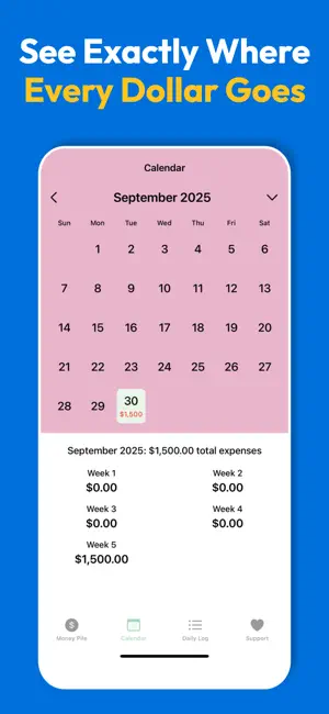 Money Tracker & Saver screenshot 3