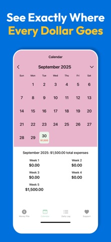 Money Tracker & Saver screenshot
