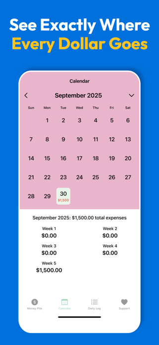 Money Tracker & Saver Screenshot 3 of 4