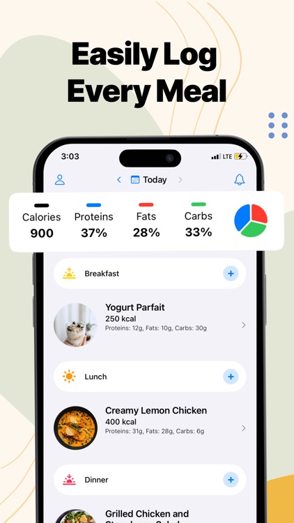 Calorie Counter + Food Tracker