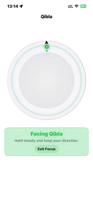 Clean Qibla Compass screenshot 3