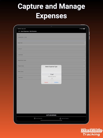 WestWide Tracking iPad screenshot
