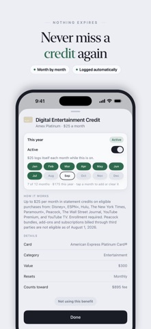 CardROI: Credit Card Tracker Screenshot 5 of 7