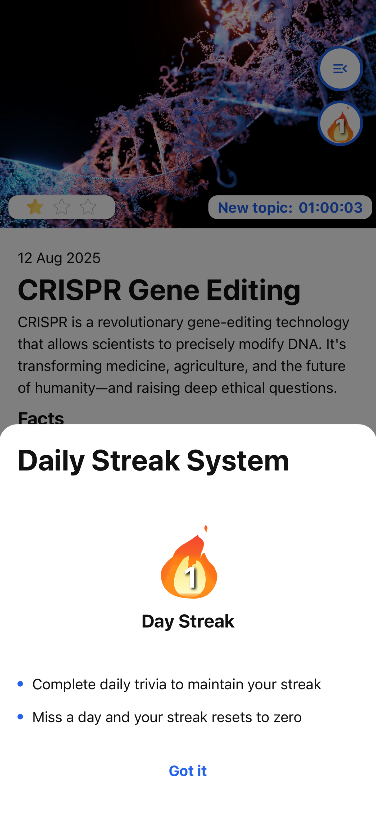 Daily Trivia Trainer screenshot 5