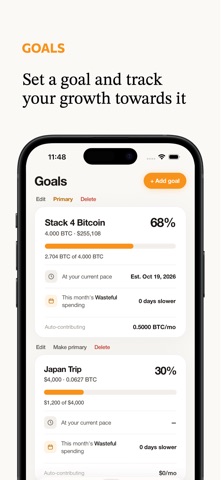 Compass: Bitcoin Finance App Screenshot 4 of 4
