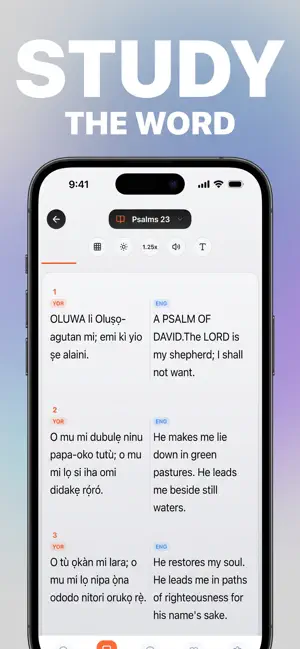 Yoruba Bible & English + Audio screenshot 3
