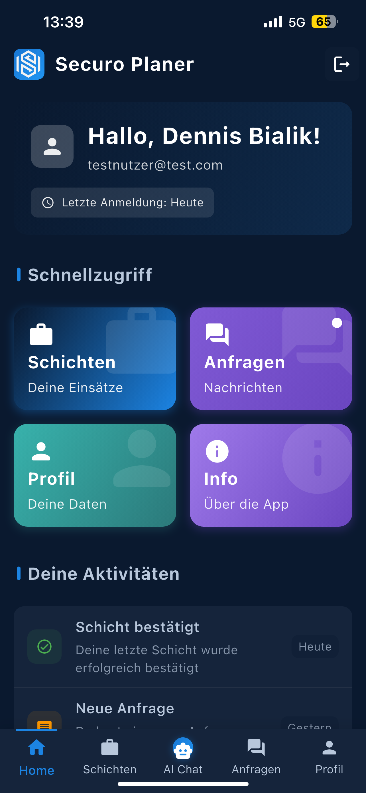 Securo Planer | Dienstplanung screenshot 3