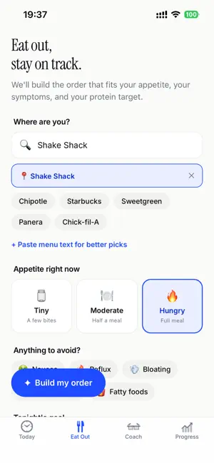 AfterShot: GLP-1 Food Coach screenshot 4