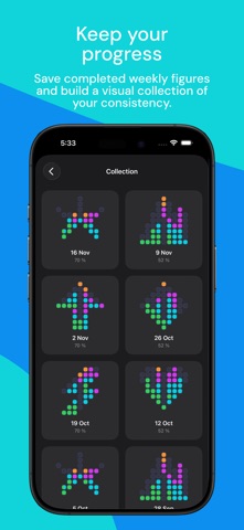 Blocksy: Habit tracker iPhone screenshot