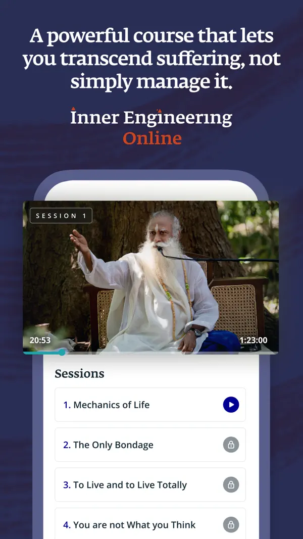 Sadhguru- Yoga & Meditation Screenshot 6
