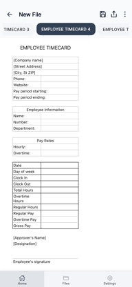 Employee Timesheet screenshot 5