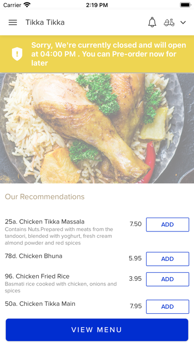 Tikka Tikka. Screenshot