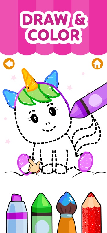 My Unicorn Coloring Club Games screenshot 3