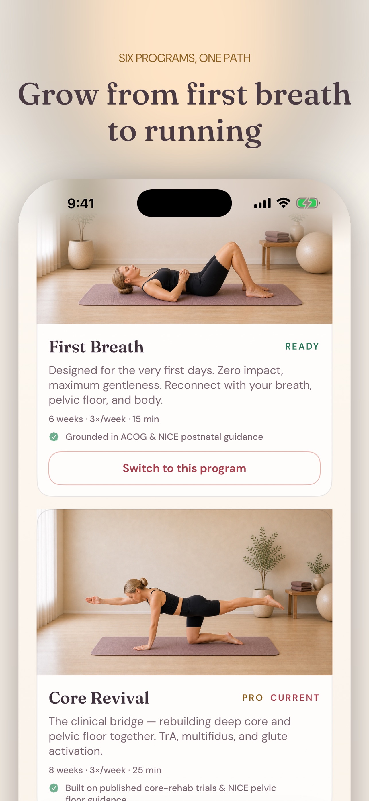 Screenshot 7 of MamaRise — Postpartum Recovery